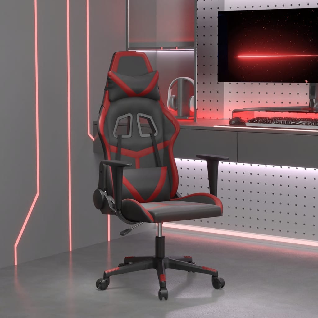 Gamingstol M. Massagefunktion Kunstlæder