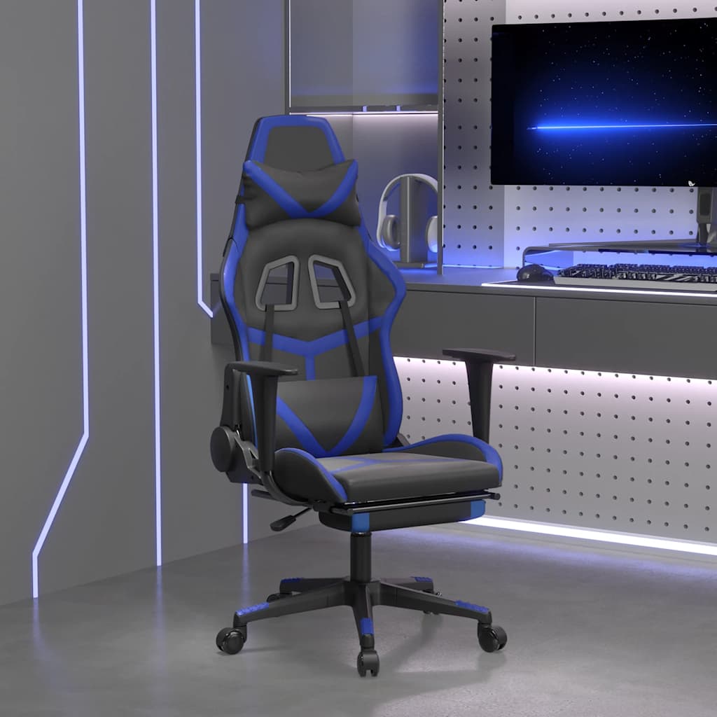 Gamingstol M. Massagefunktion Kunstlæder