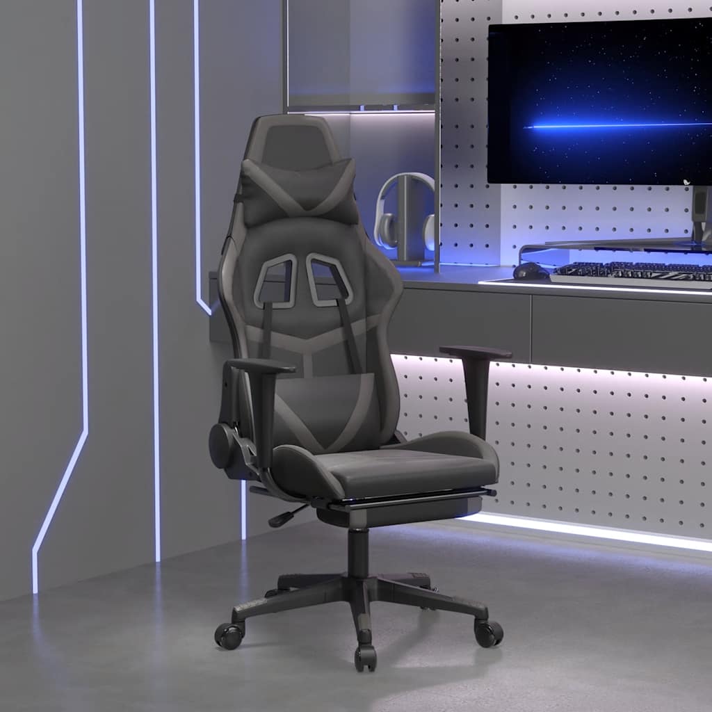 Gamingstol M. Massagefunktion Kunstlæder
