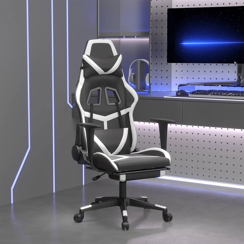 Gamingstol M. Massagefunktion Kunstlæder