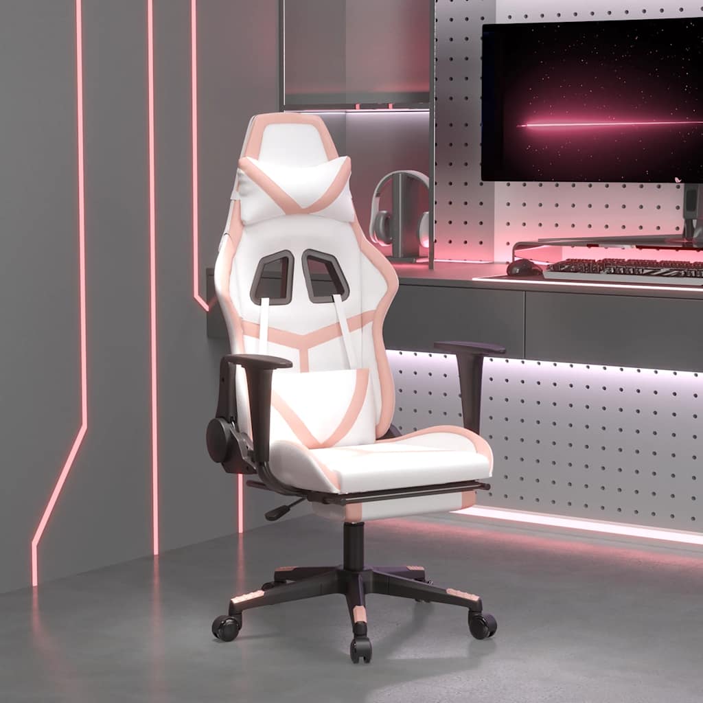 Gamingstol M. Massagefunktion Kunstlæder