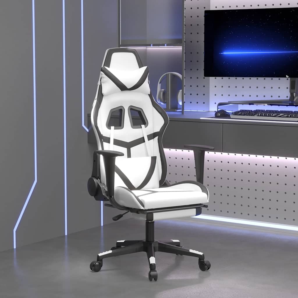 Gamingstol M. Massagefunktion Kunstlæder