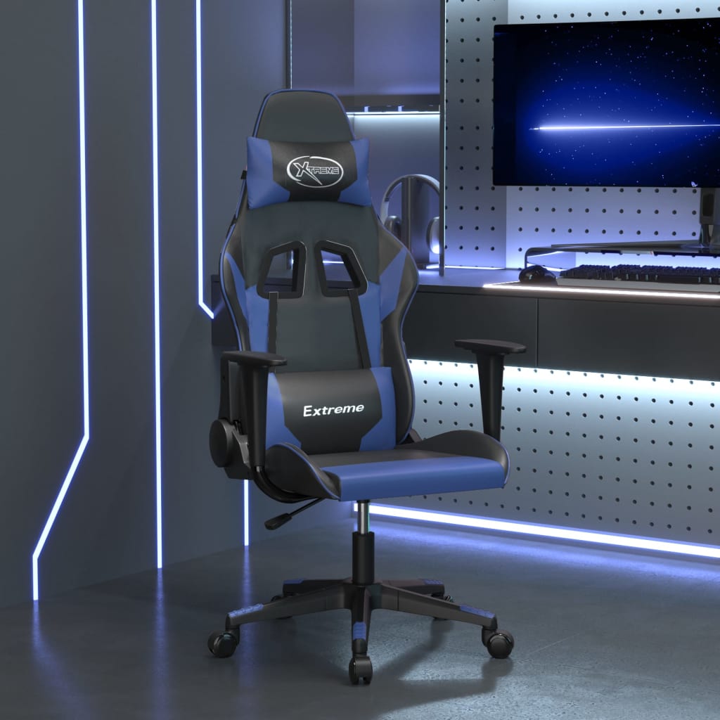 Gamingstol M. Massagefunktion Kunstlæder