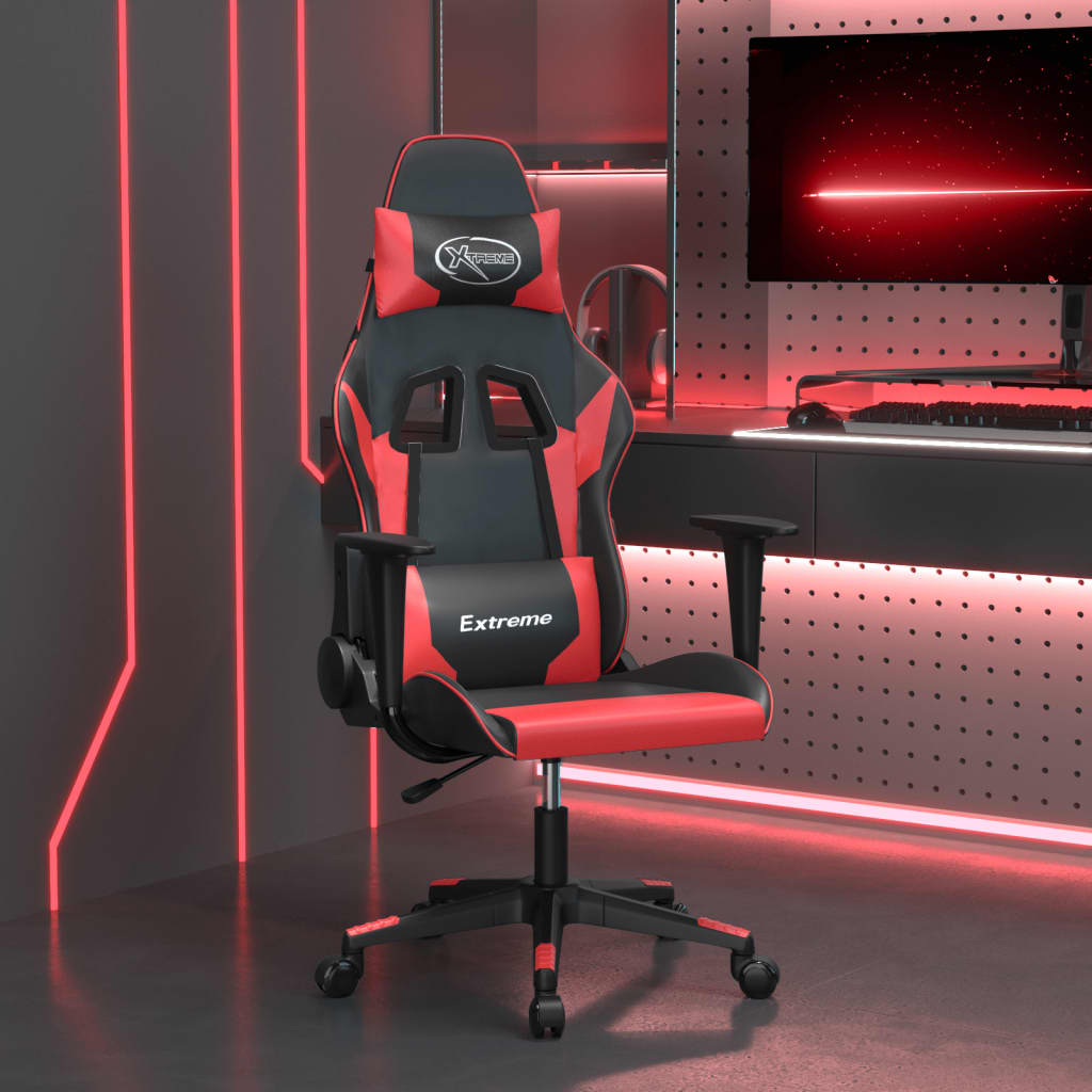 Gamingstol M. Massagefunktion Kunstlæder