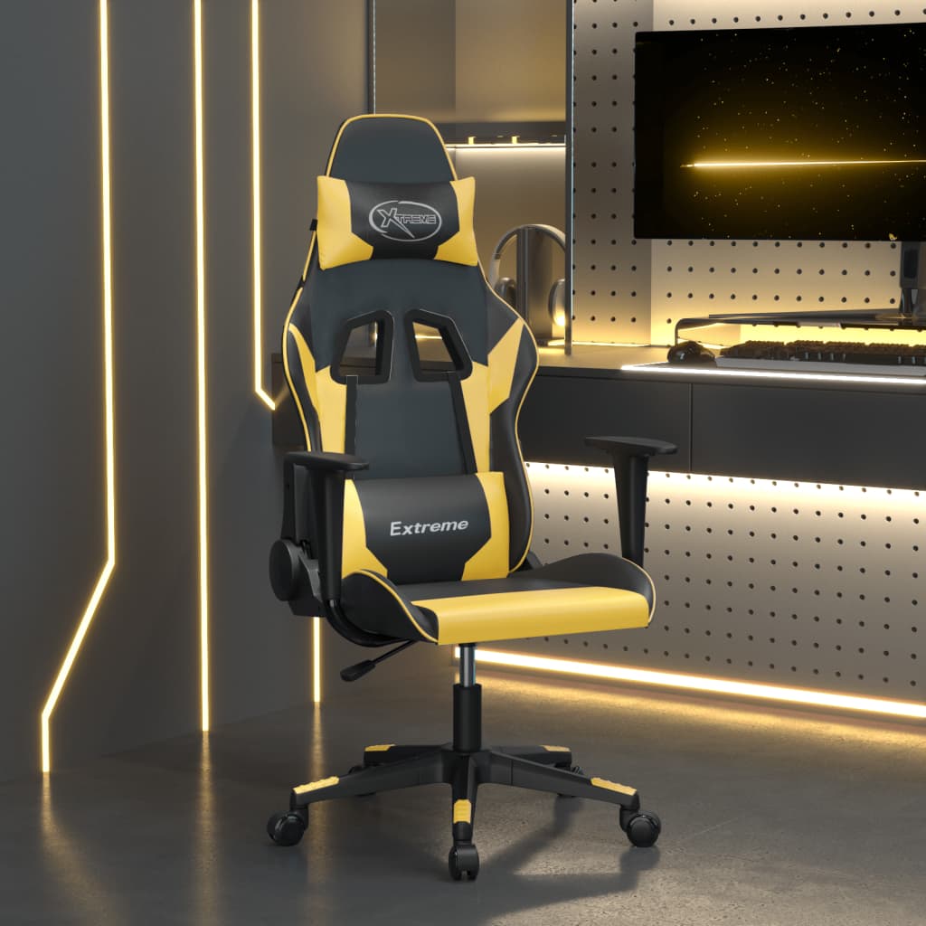 Gamingstol M. Massagefunktion Kunstlæder
