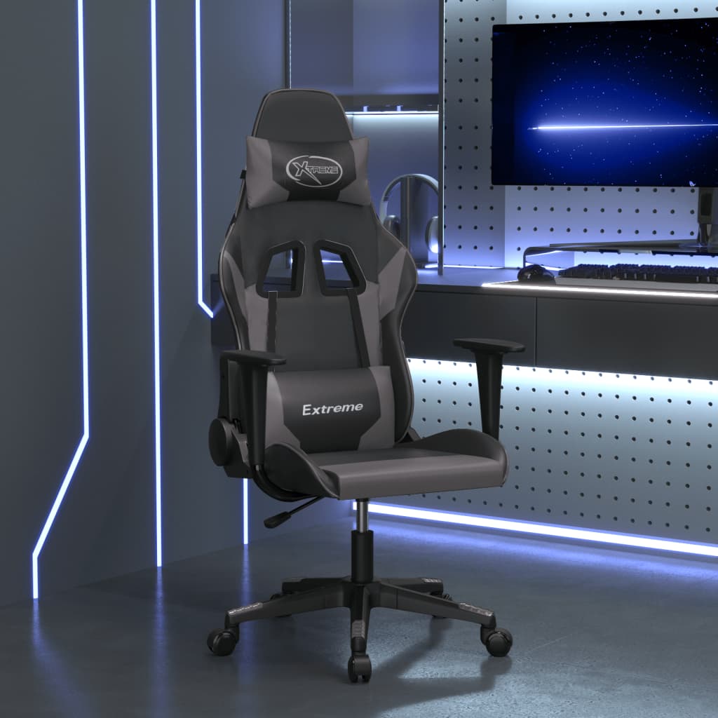 Gamingstol M. Massagefunktion Kunstlæder