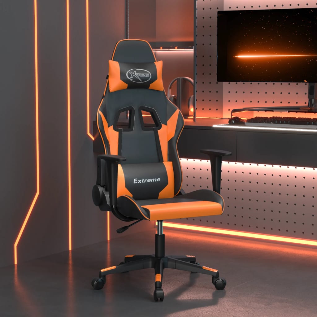 Gamingstol M. Massagefunktion Kunstlæder