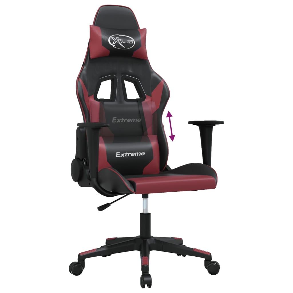Gamingstol M. Massagefunktion Kunstlæder
