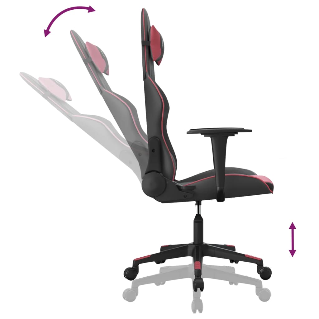 Gamingstol M. Massagefunktion Kunstlæder