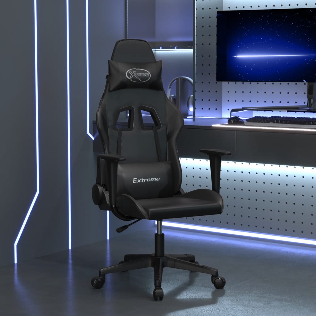 Gamingstol M. Massagefunktion Kunstlæder