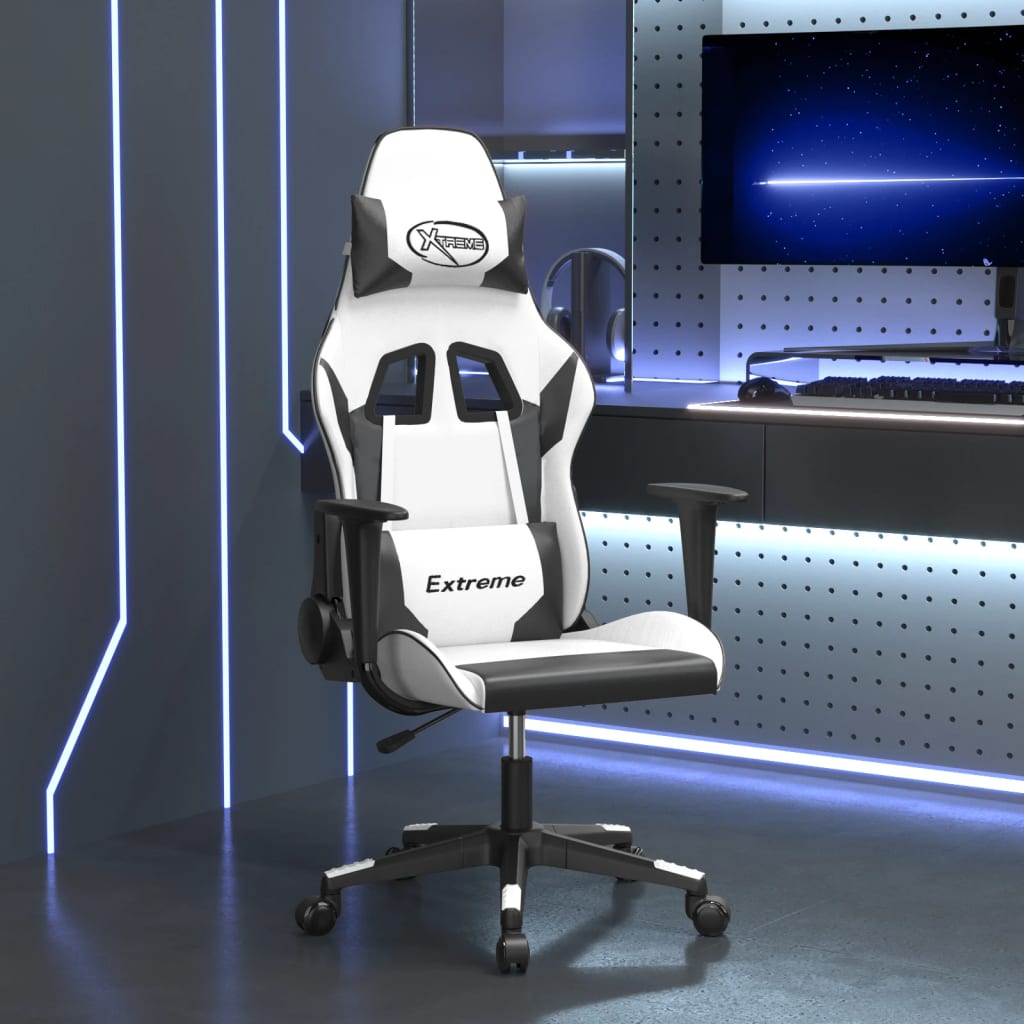 Gamingstol M. Massagefunktion Kunstlæder
