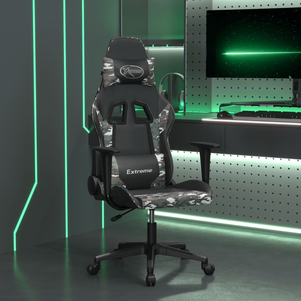 Gamingstol M. Massagefunktion Kunstlæder