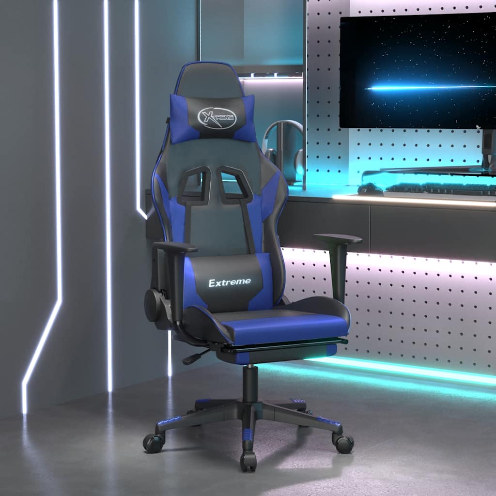 Gamingstol M. Massagefunktion Kunstlæder