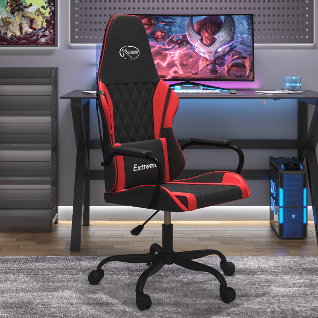Gamingstol M. Massagefunktion Kunstlæder