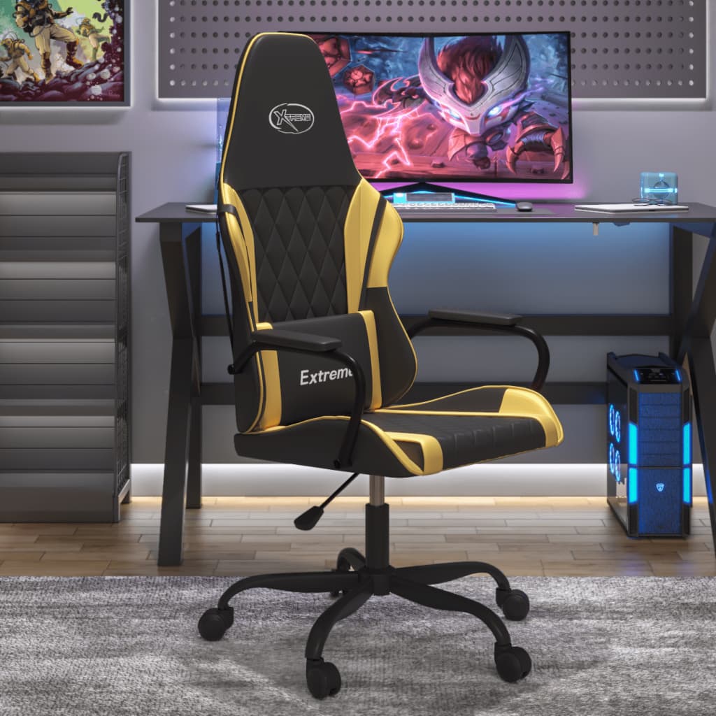 Gamingstol M. Massagefunktion Kunstlæder