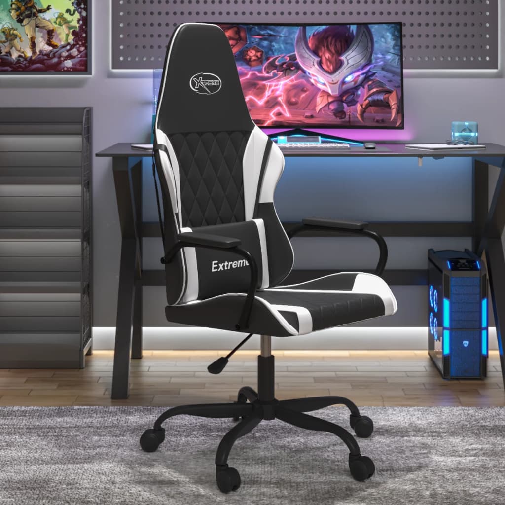 Gamingstol M. Massagefunktion Kunstlæder