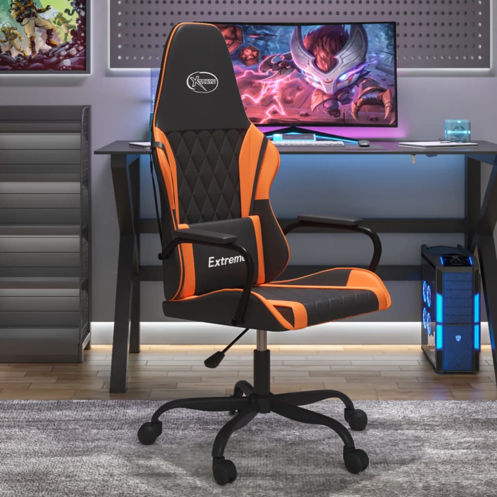 Gamingstol M. Massagefunktion Kunstlæder
