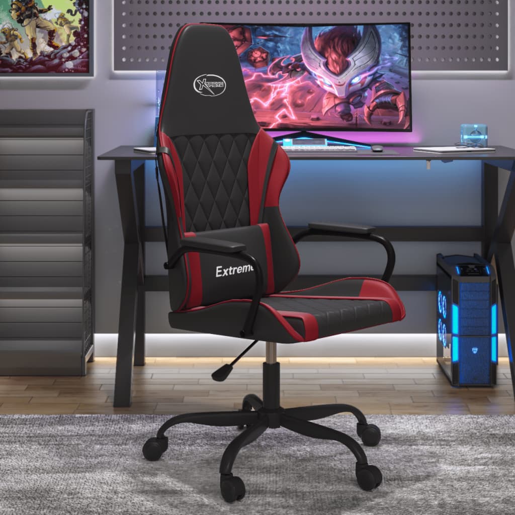 Gamingstol M. Massagefunktion Kunstlæder