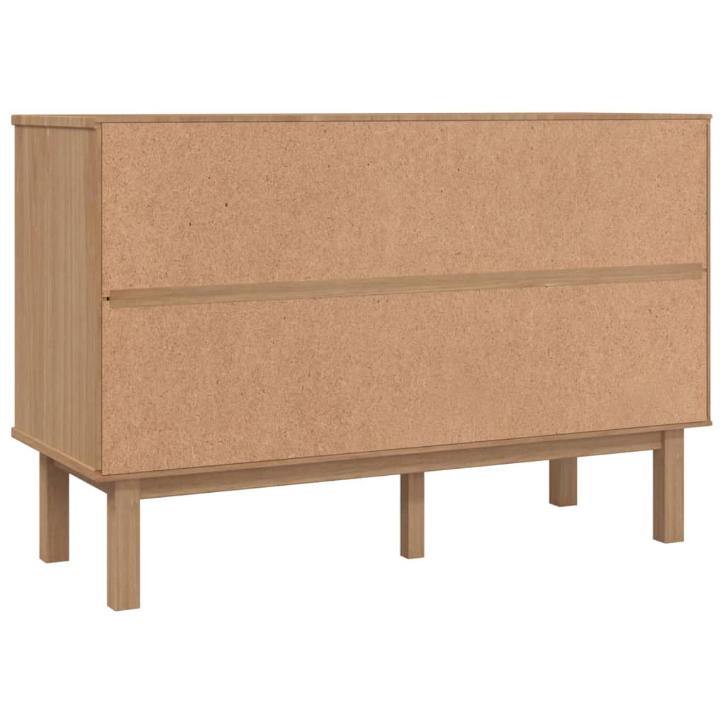 Kommode Otta 111X43X73,5 Cm Massivt Fyrretræ