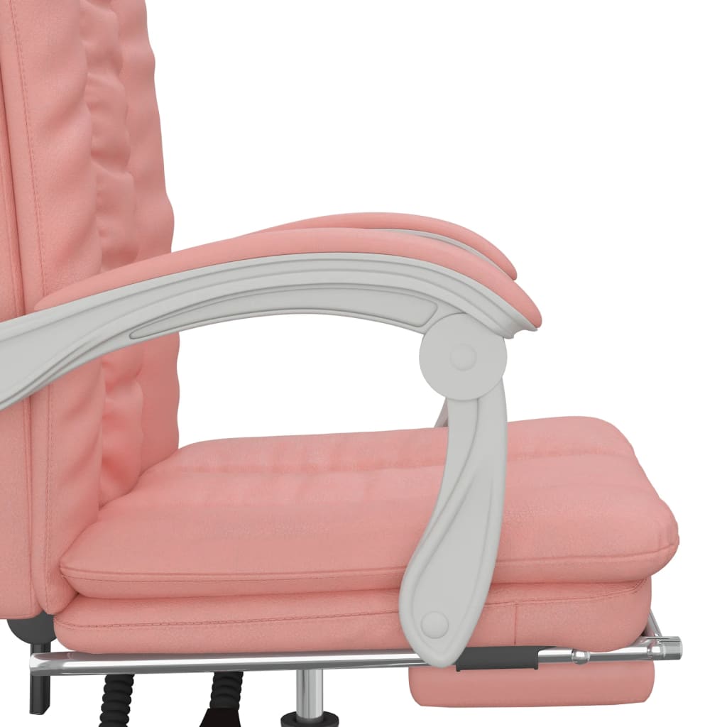 Kontorstol Kunstlæder Pink