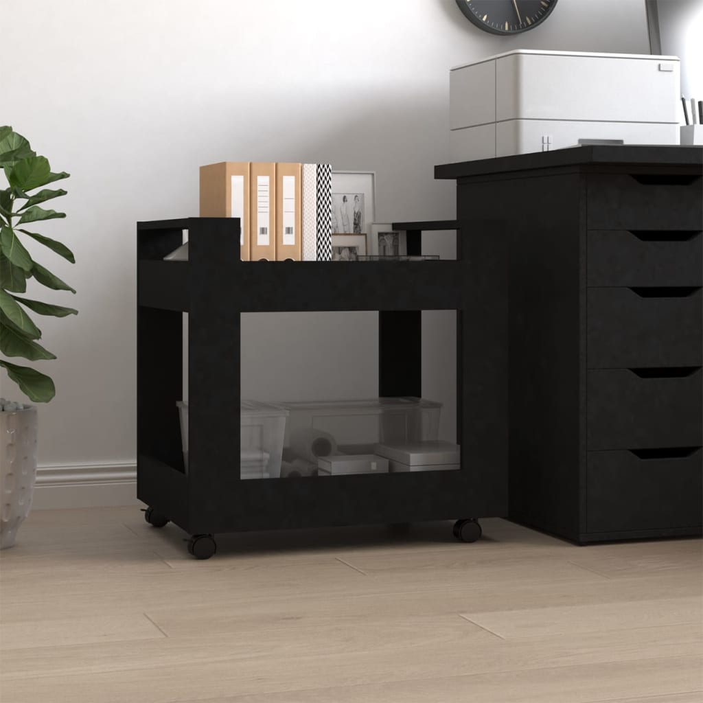 Kontorvogn 60X45X60 Cm Konstrueret Træ
