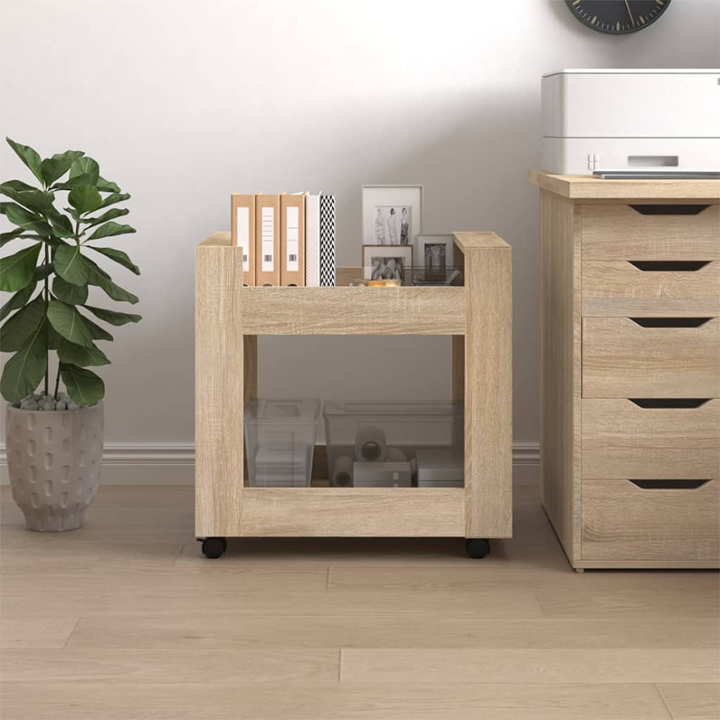 Kontorvogn 60X45X60 Cm Konstrueret Træ