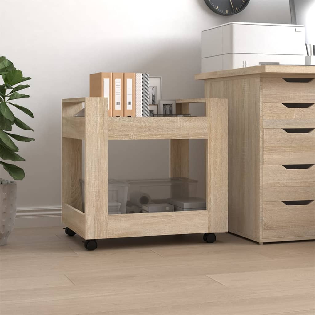 Kontorvogn 60X45X60 Cm Konstrueret Træ