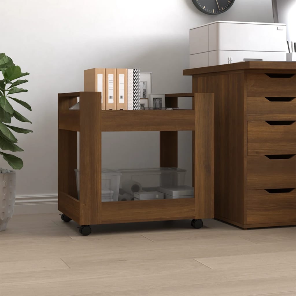 Kontorvogn 60X45X60 Cm Konstrueret Træ