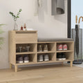 Skoreol 102X36X60 Cm Konstrueret Træ Sonoma-Eg