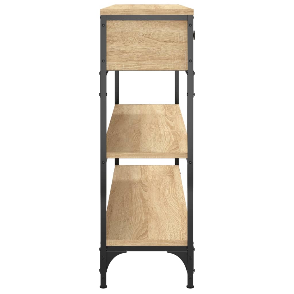 Konsolbord 100X25X75 Cm Konstrueret Træ