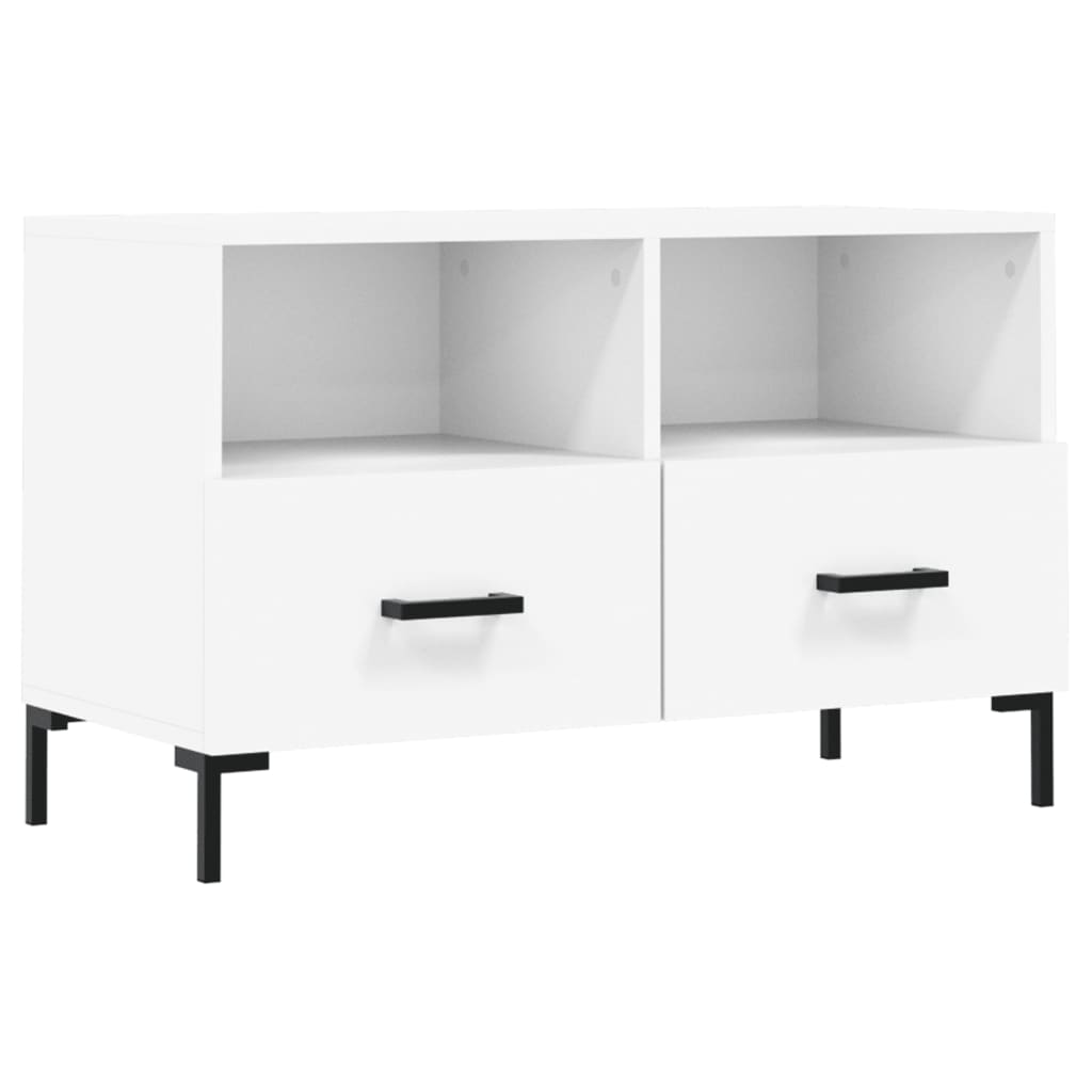 Tv-Bord 80X36X50 Cm Konstrueret Træ