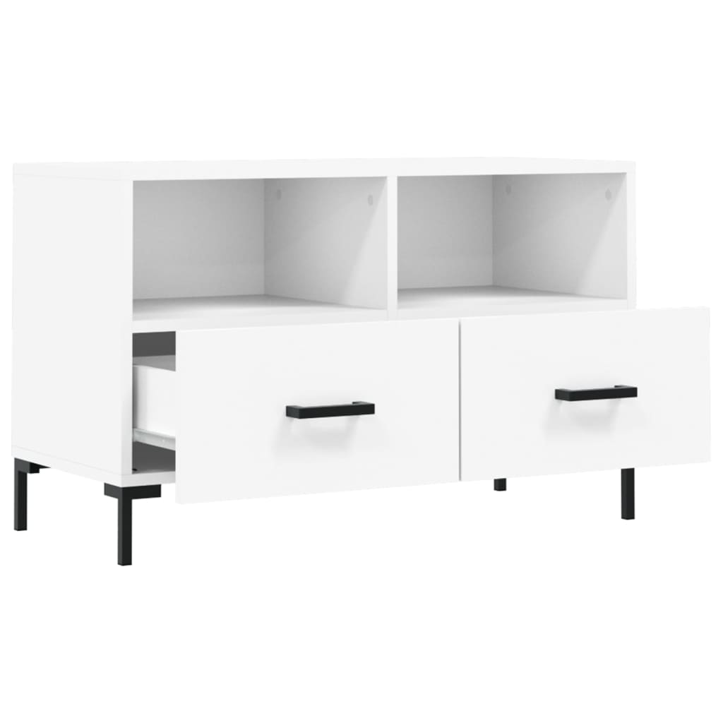 Tv-Bord 80X36X50 Cm Konstrueret Træ