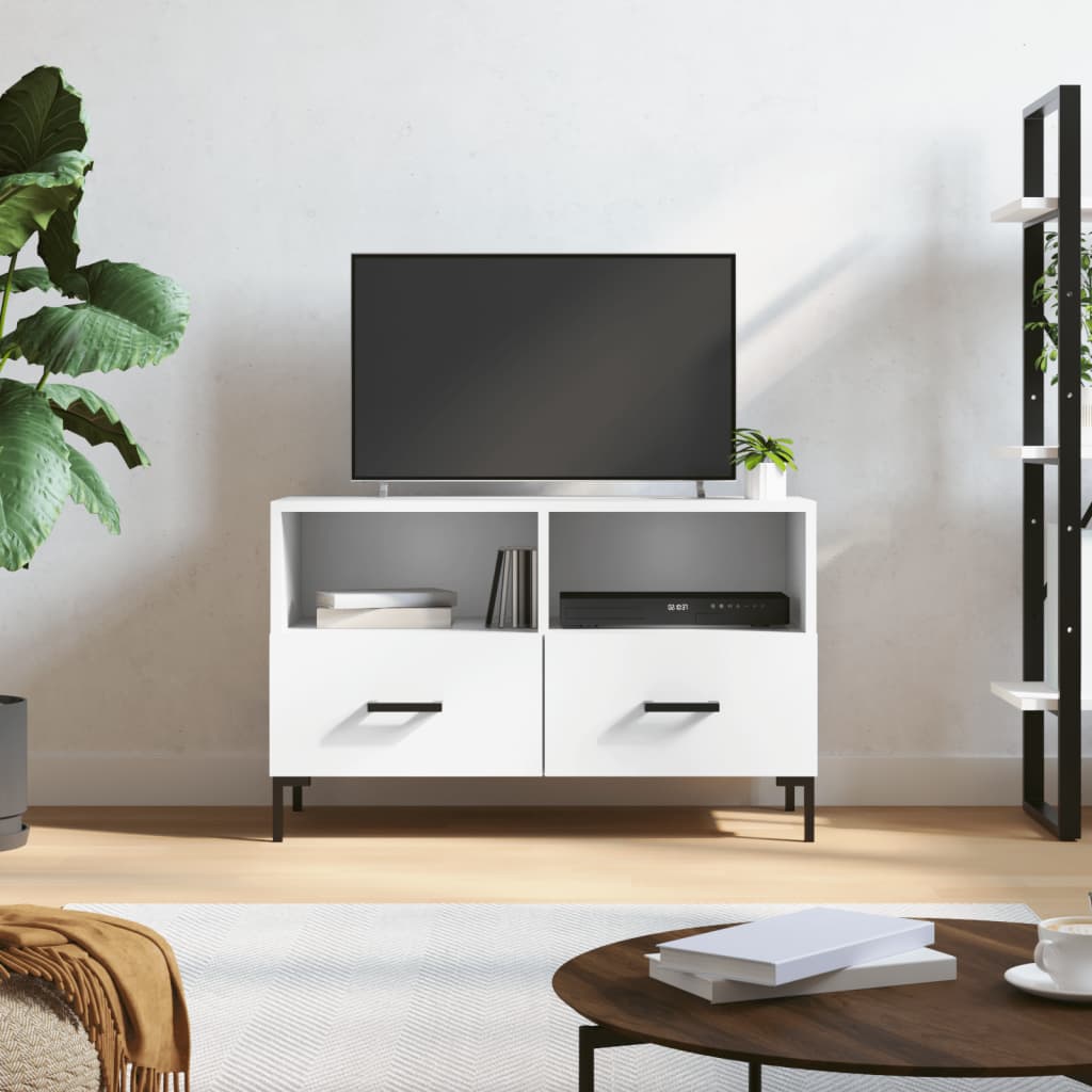 Tv-Bord 80X36X50 Cm Konstrueret Træ
