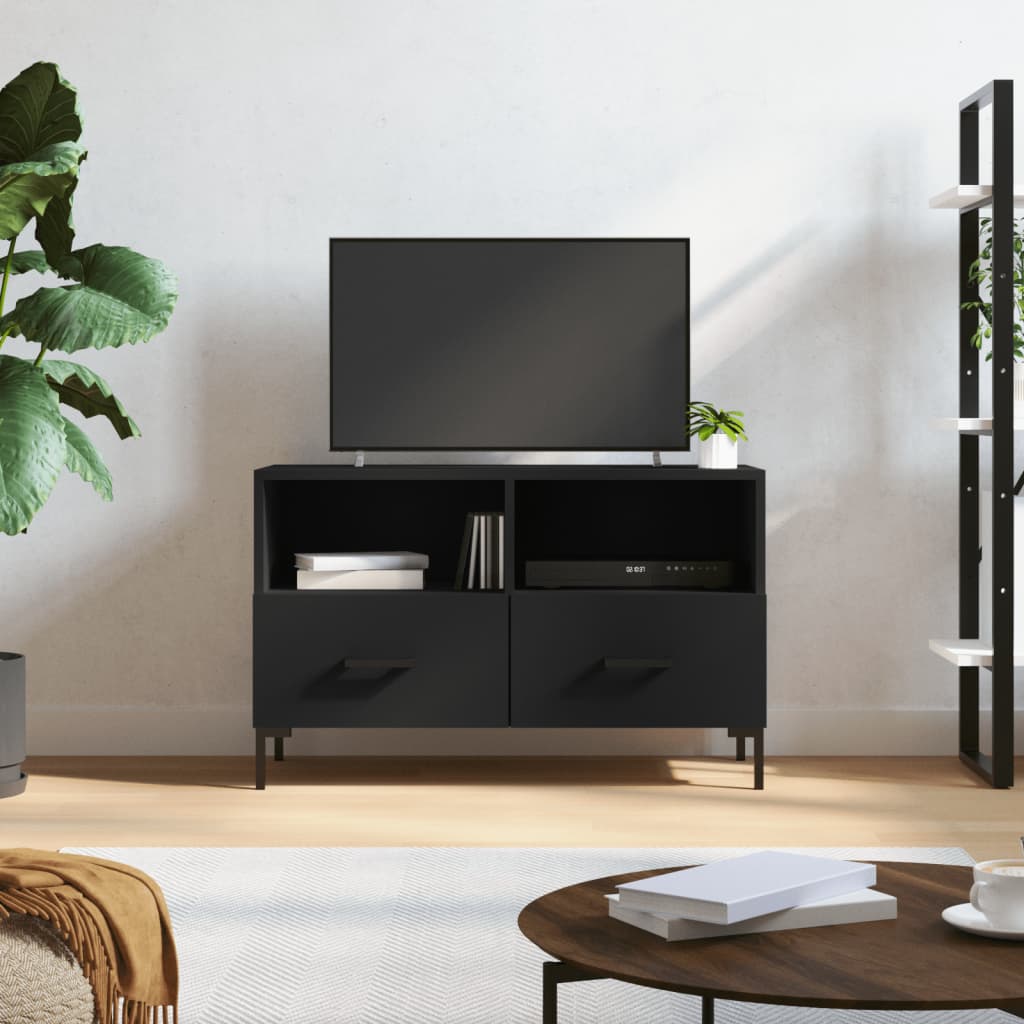 Tv-Bord 80X36X50 Cm Konstrueret Træ