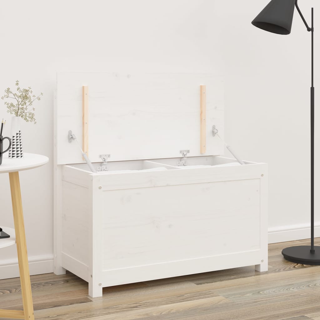 Bænk 110X41X76,5 Cm Massivt Fyrretræ