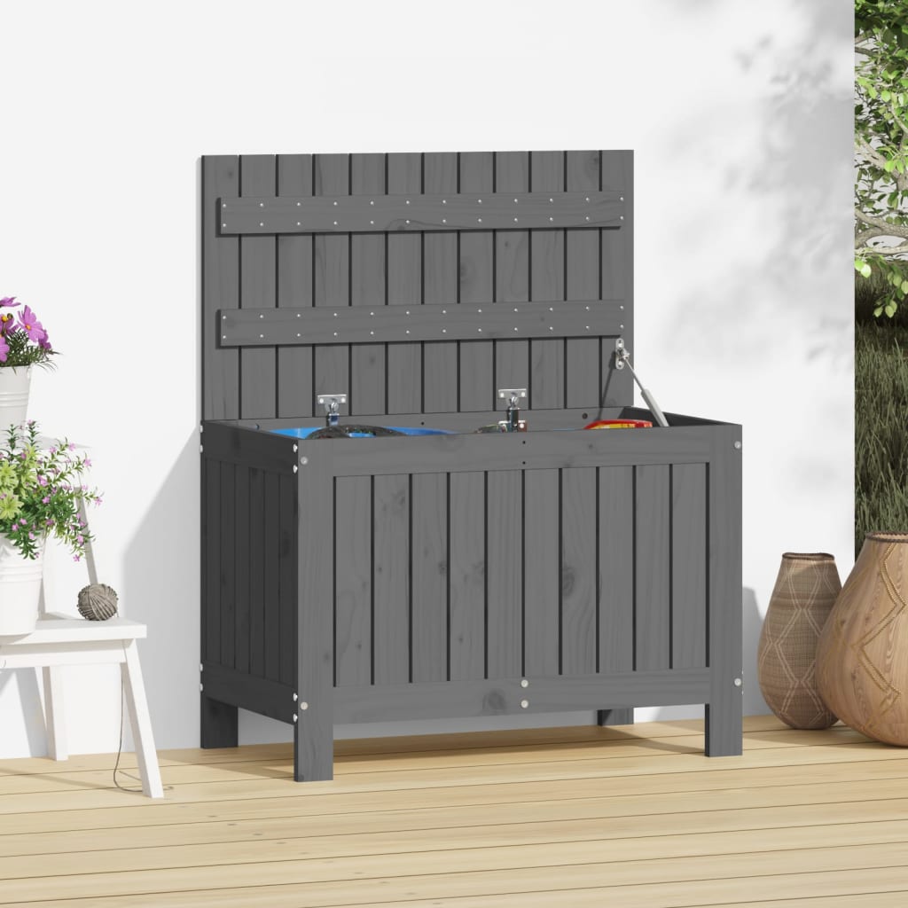 Havekasse 108X42,5X54 Cm Massivt Fyrretræ