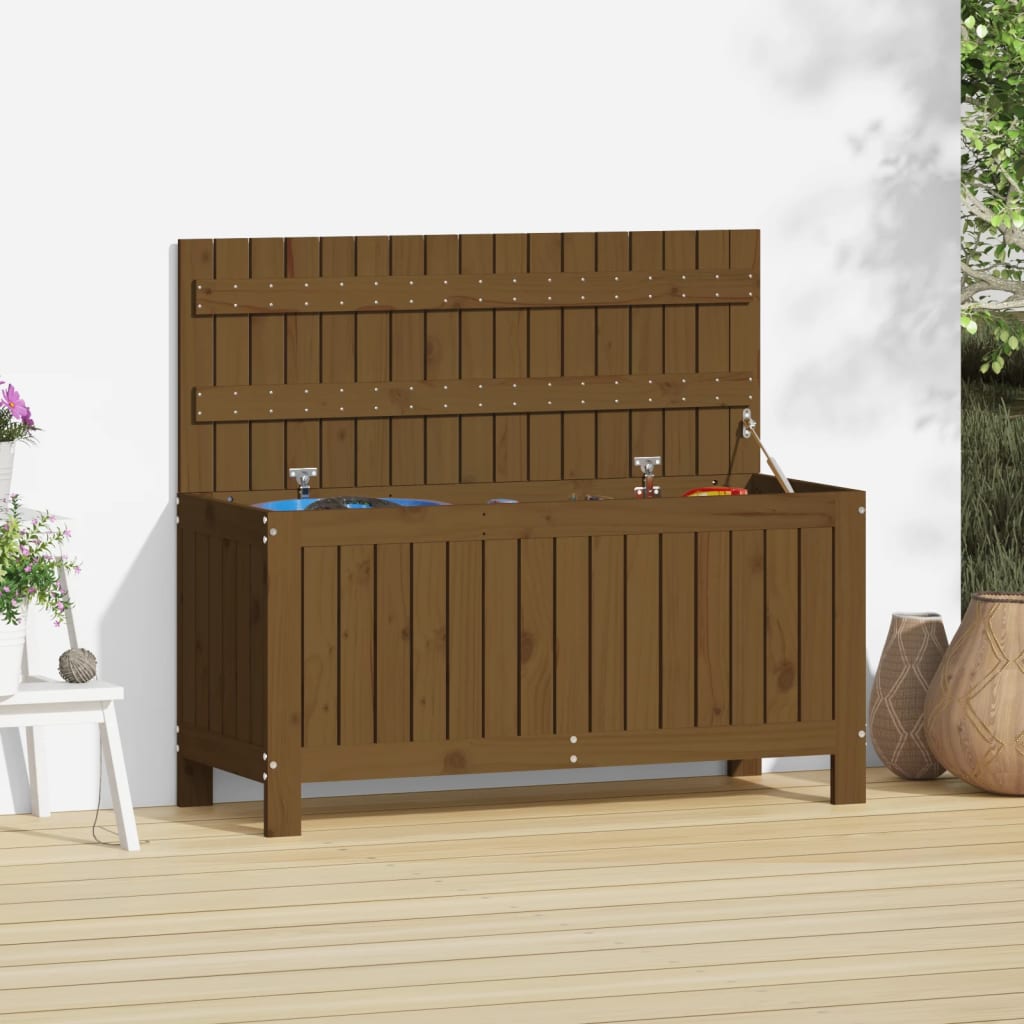 Havekasse 108X42,5X54 Cm Massivt Fyrretræ
