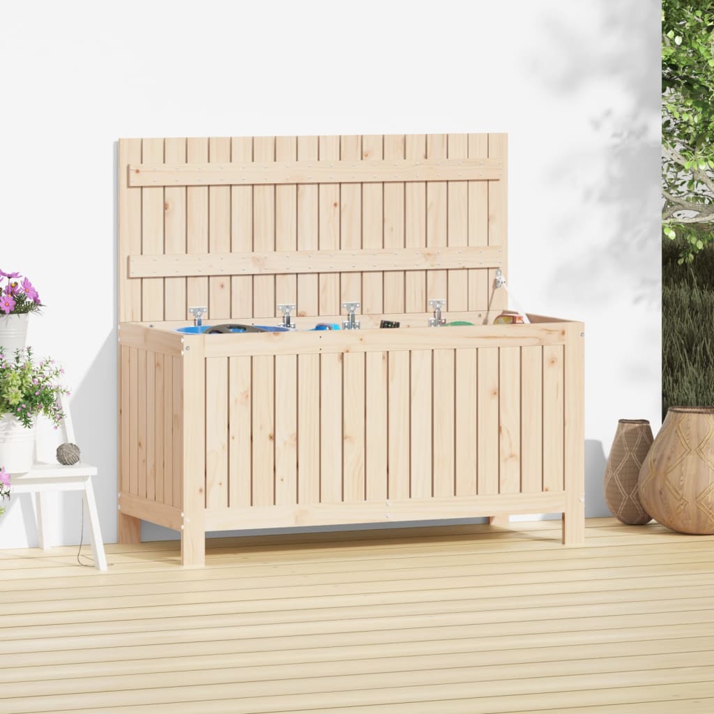 Havekasse 108X42,5X54 Cm Massivt Fyrretræ