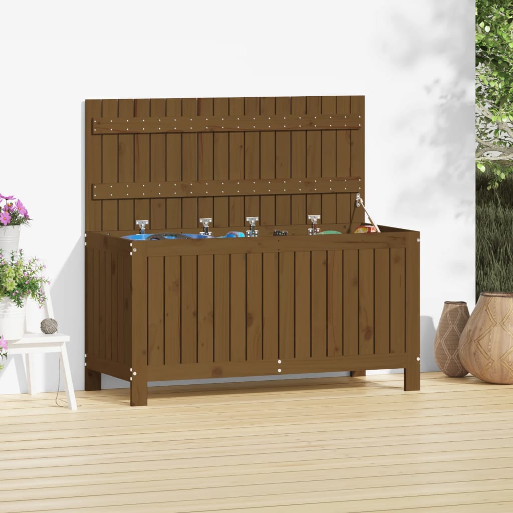 Havekasse 108X42,5X54 Cm Massivt Fyrretræ