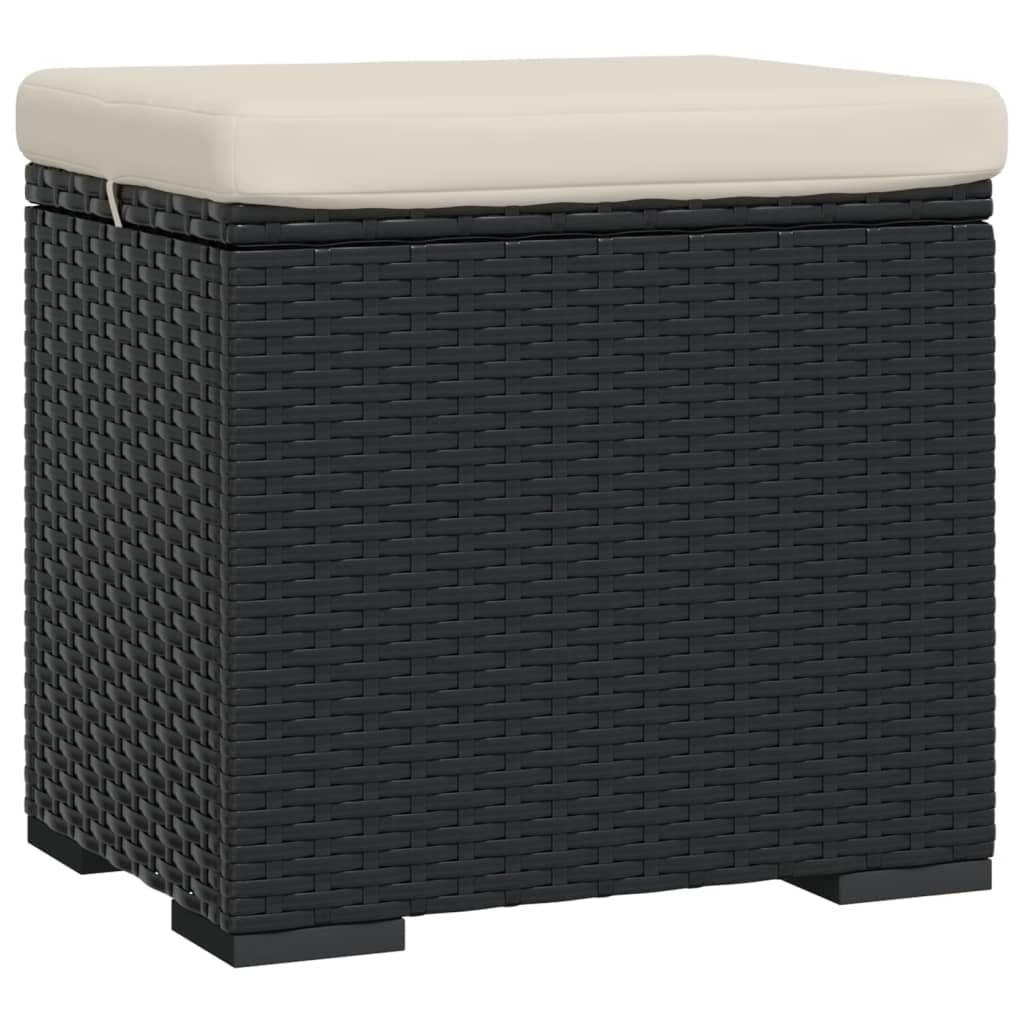 Ottoman Med Hynde 40X30X40 Cm Polyrattan