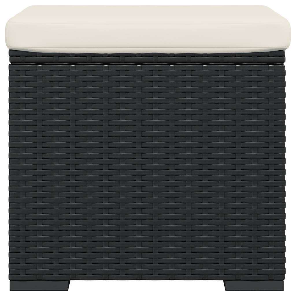 Ottoman Med Hynde 40X30X40 Cm Polyrattan