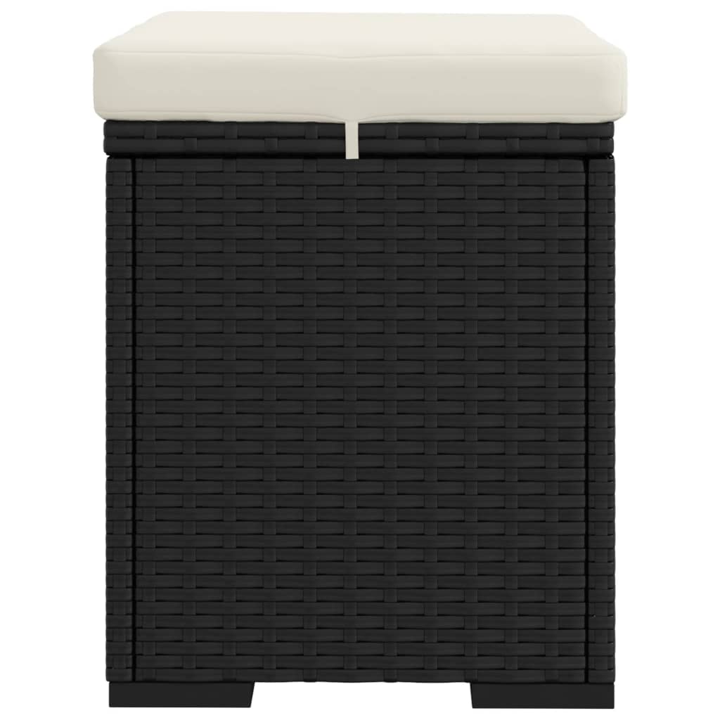 Ottoman Med Hynde 40X30X40 Cm Polyrattan