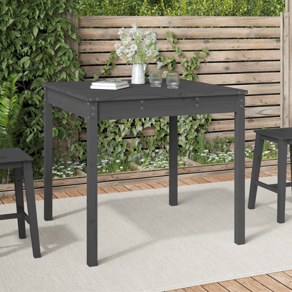Havebord 203,5X100X76 Cm Massivt Fyrretræ