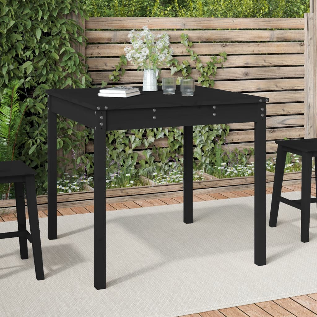 Havebord 203,5X100X76 Cm Massivt Fyrretræ