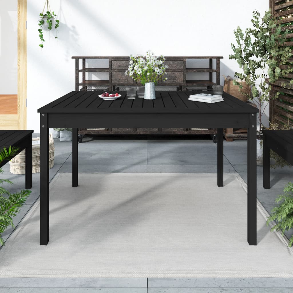 Havebord 203,5X100X76 Cm Massivt Fyrretræ