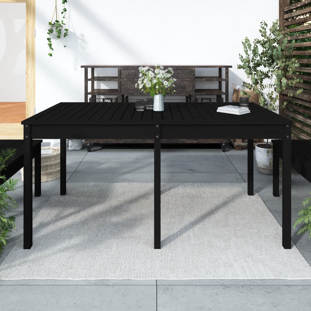 Havebord 203,5X100X76 Cm Massivt Fyrretræ