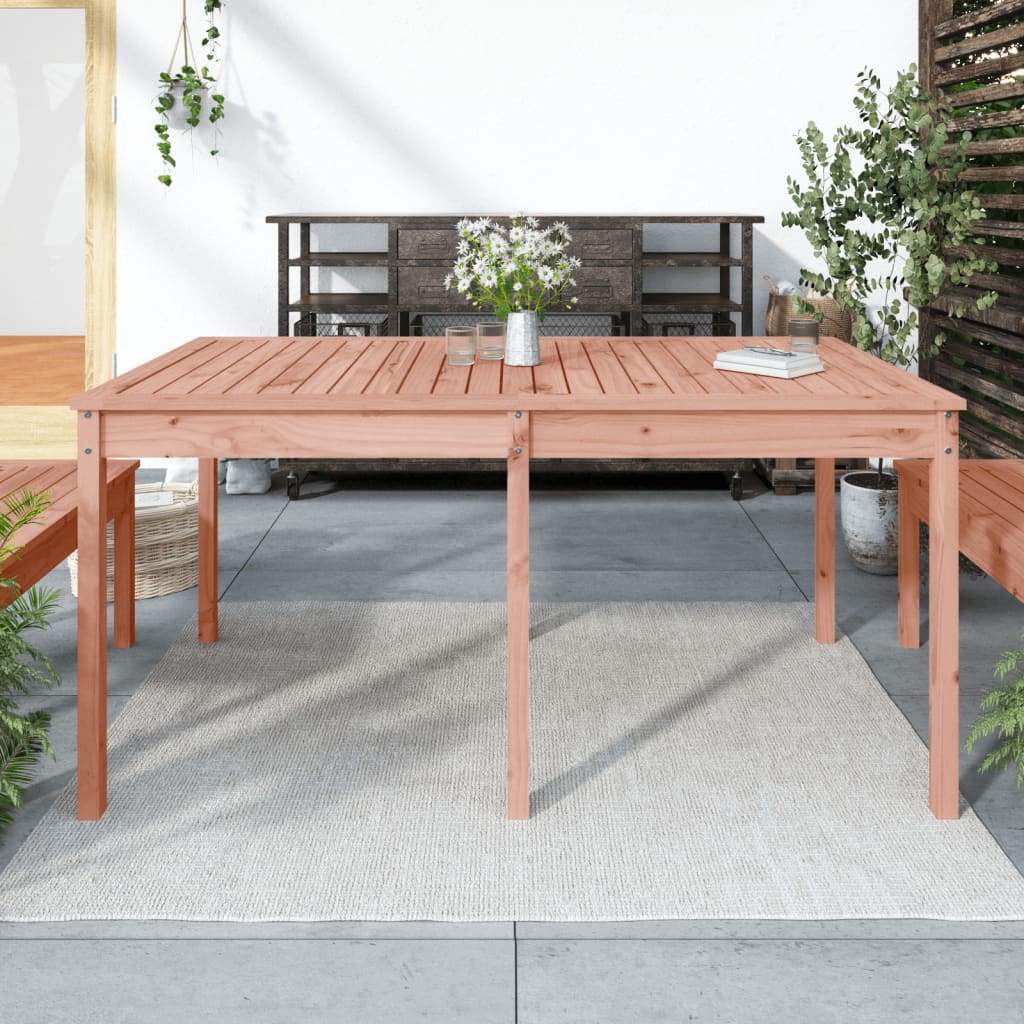 Havebord 203,5X100X76 Cm Massivt Fyrretræ