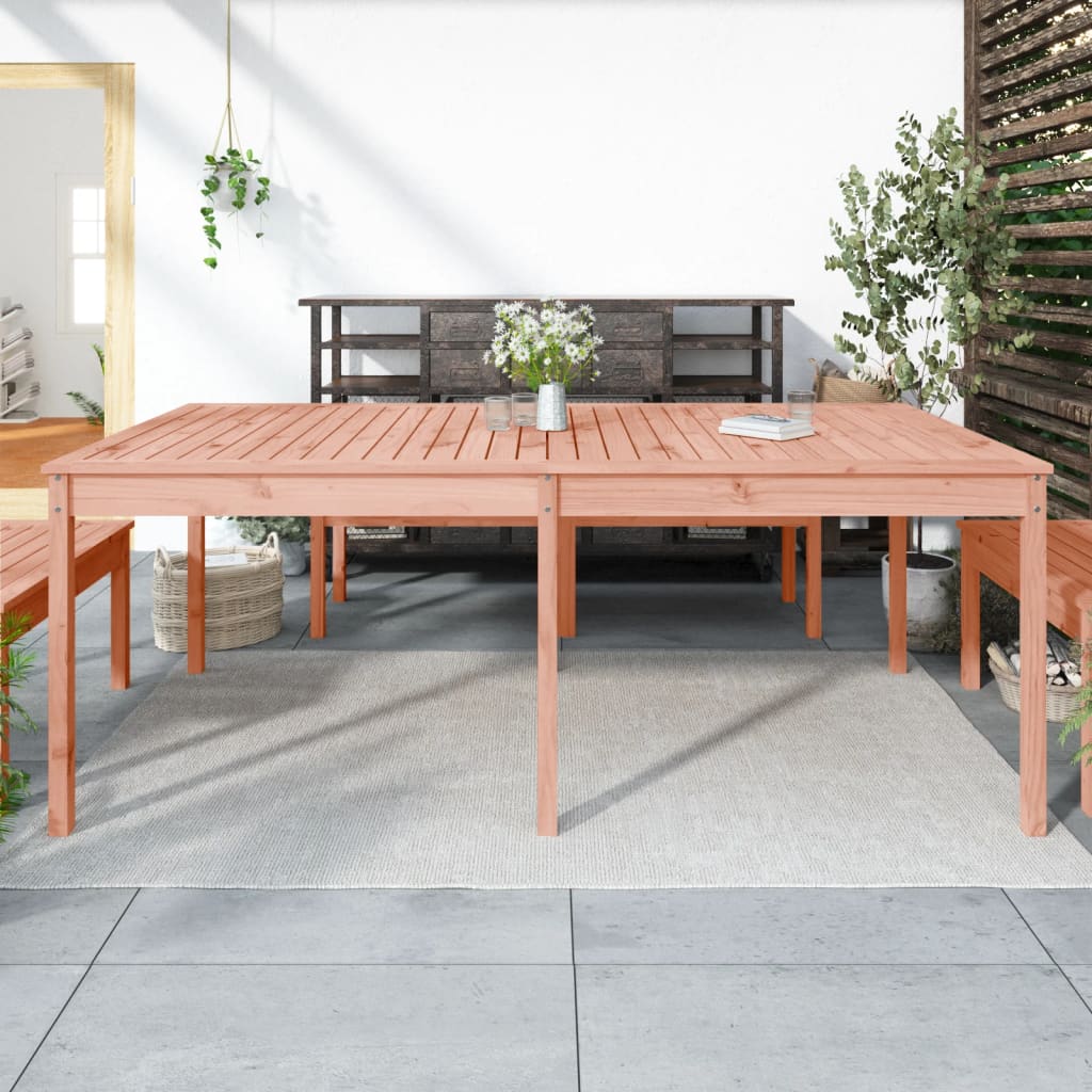 Havebord 203,5X100X76 Cm Massivt Fyrretræ