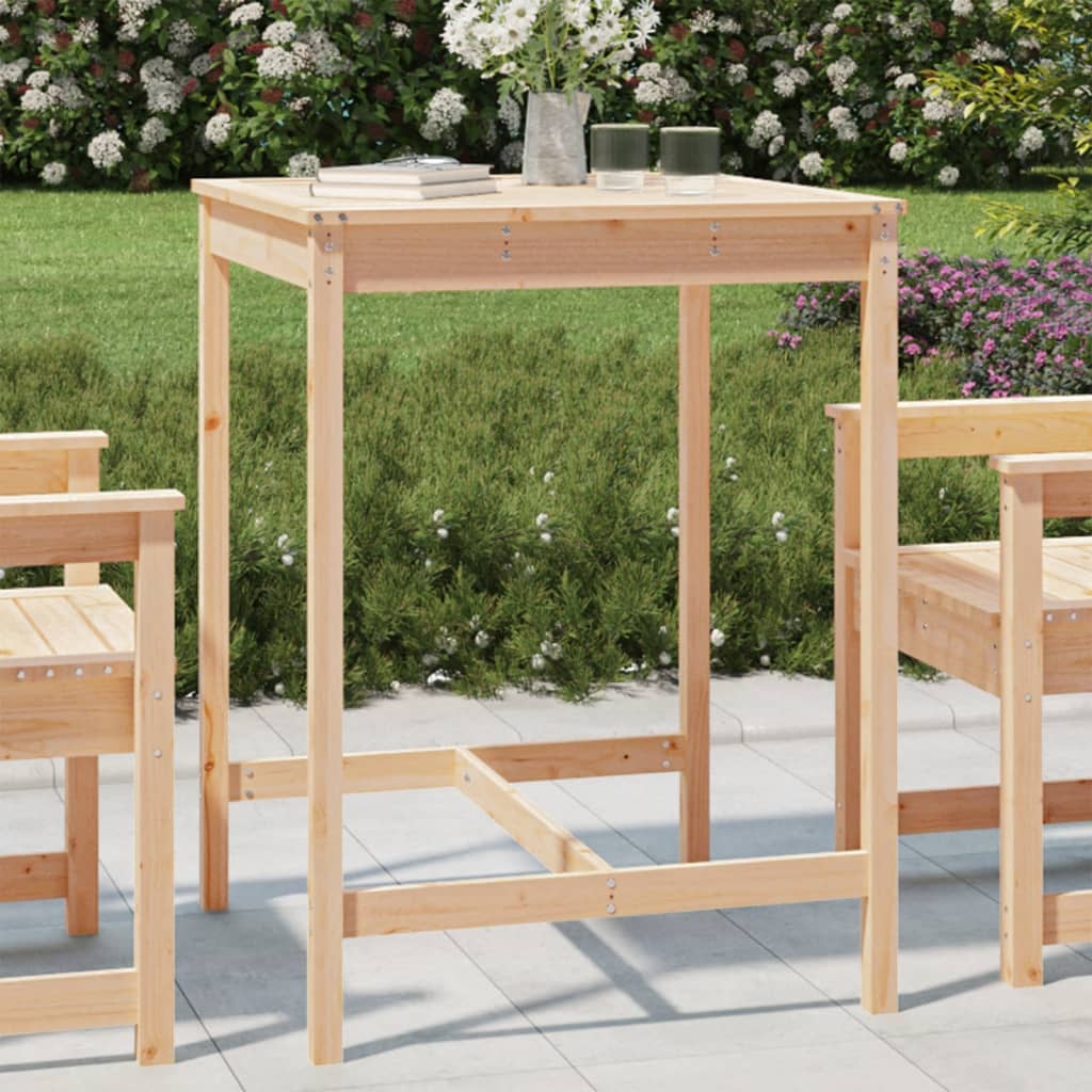 Havebord 159,5X82,5X110 Cm Massivt
