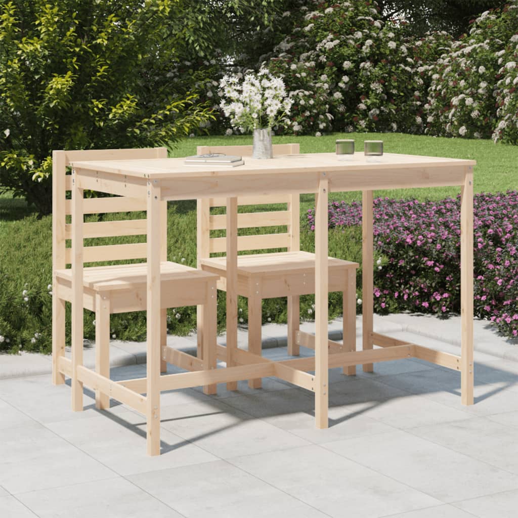 Havebord 159,5X82,5X110 Cm Massivt